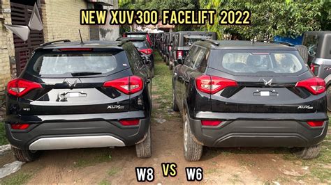 difference between xuv300 w6 and w8|Mahindra XUV300 W6 AMT Vs W8 (O) AMT .